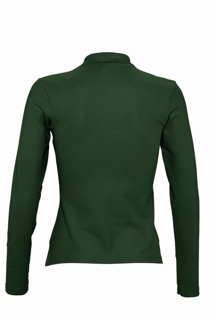 SOL'S Ladies Podium Long Sleeve Cotton Piqué Polo Shirt - Image 21