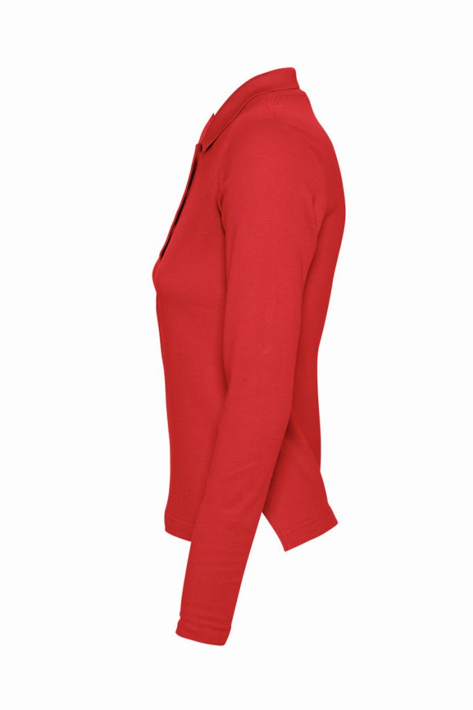 SOL'S Ladies Podium Long Sleeve Cotton Piqué Polo Shirt - Image 31