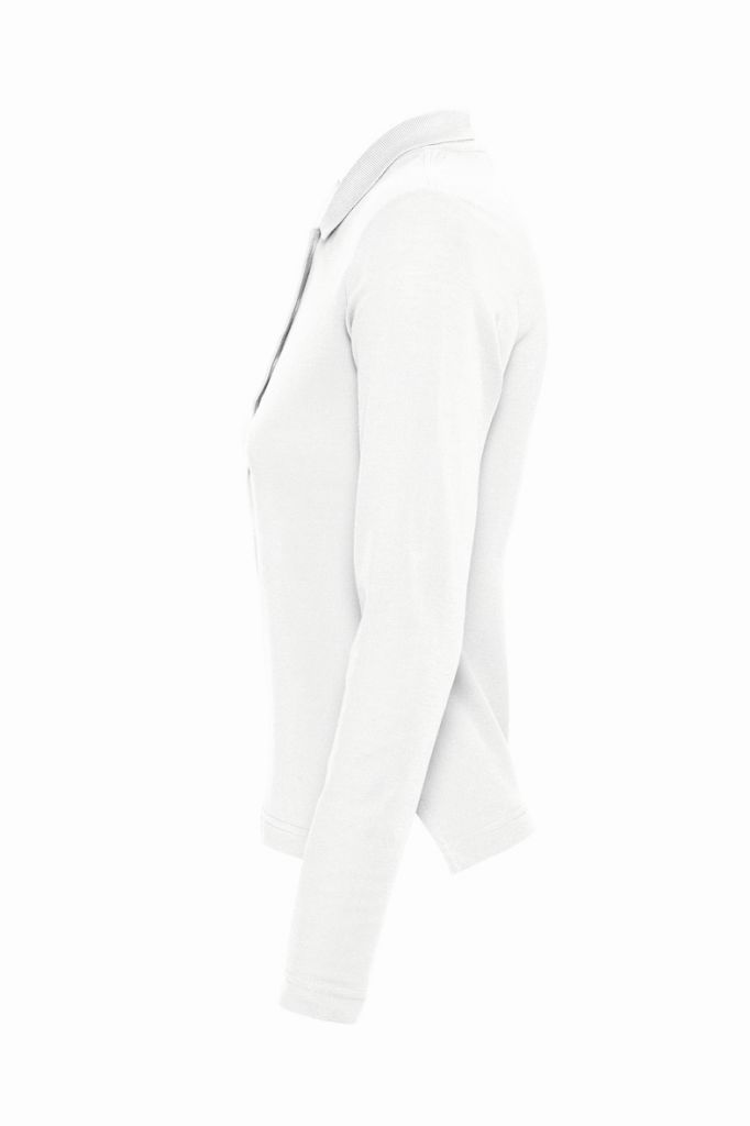 SOL'S Ladies Podium Long Sleeve Cotton Piqué Polo Shirt - Image 43