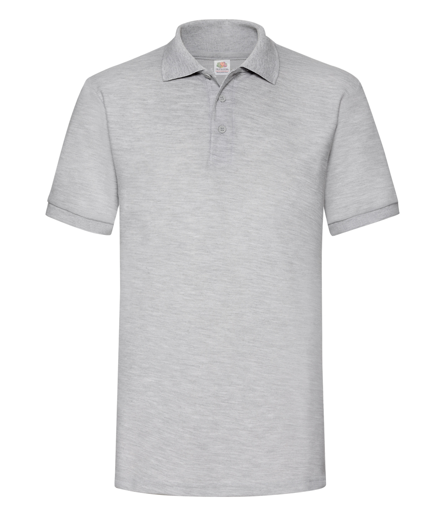 Fruit of the Loom Heavy Poly/Cotton Piqué Polo Shirt | Wreal Sports