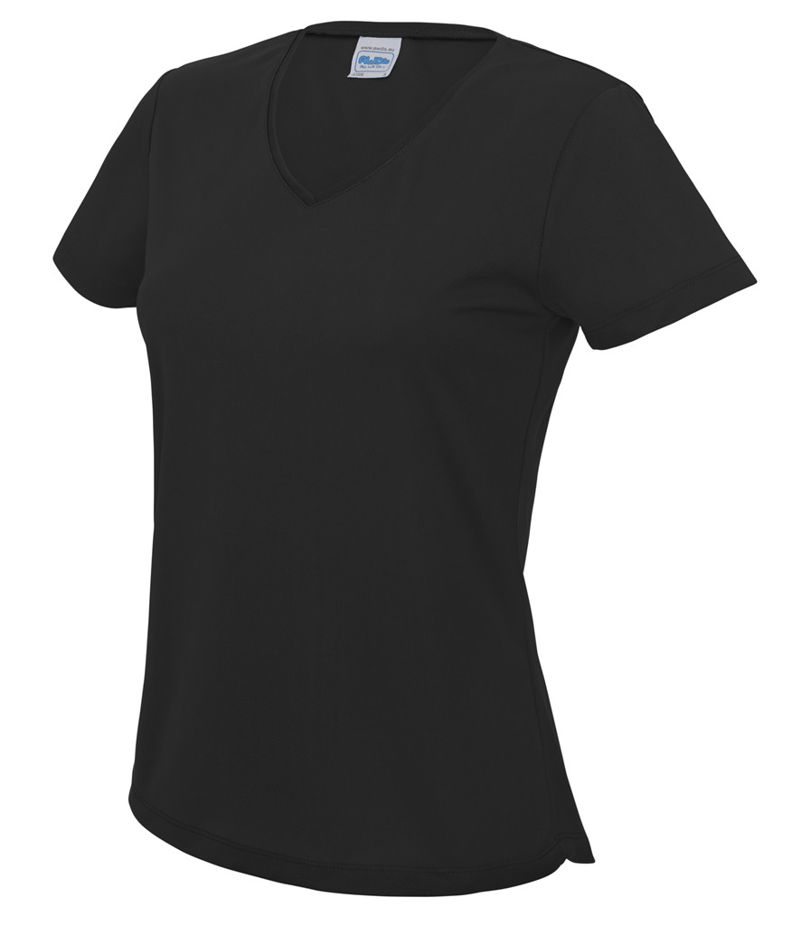 AWDis Cool Girlie V Neck Wicking T-Shirt - Image 7