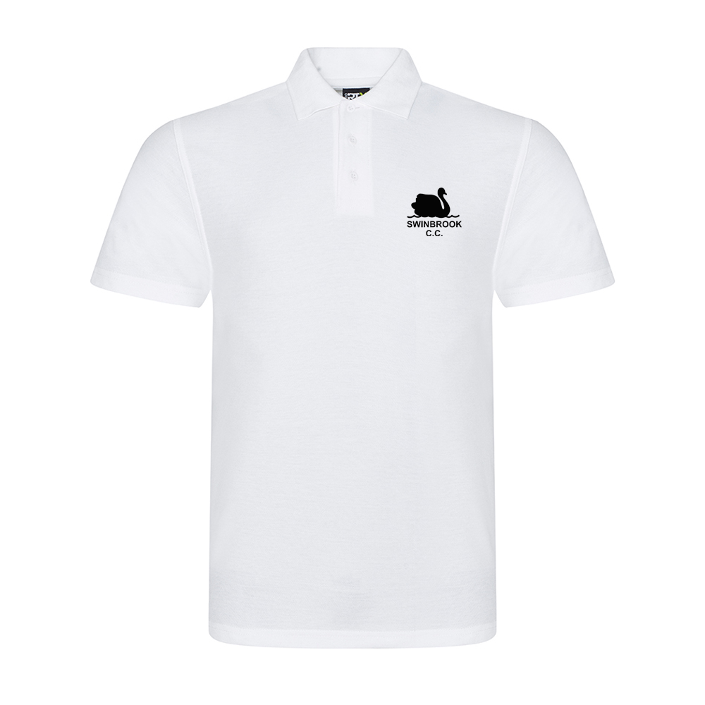 Swinbrook CC White Polo Shirt - Wreal Sports