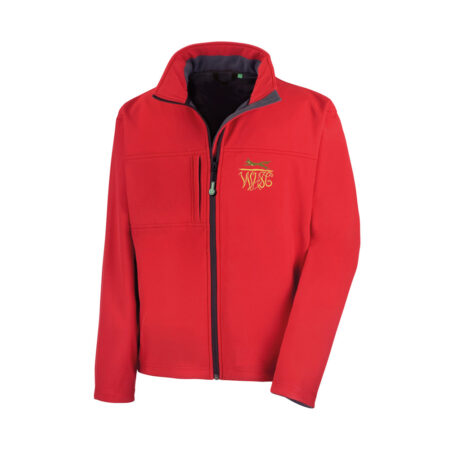 WHSC Soft Shell Jacket in Red - Unisex