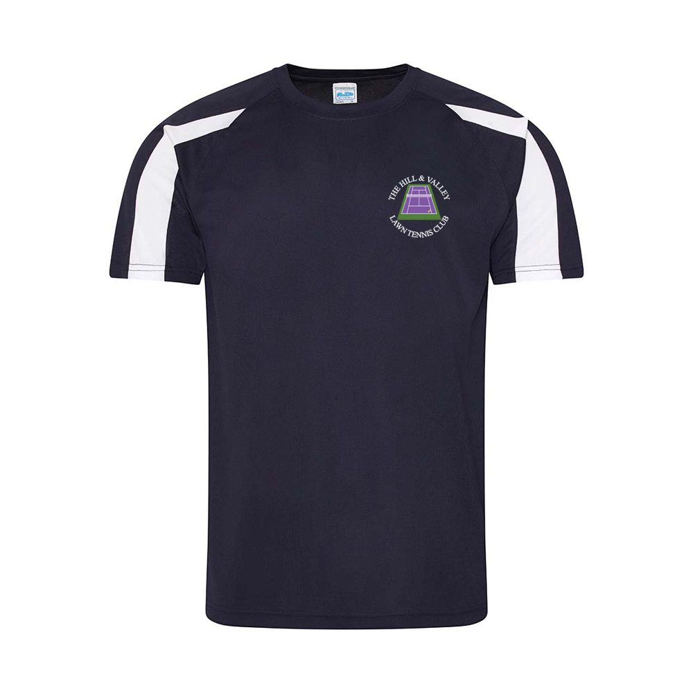 Hill & Valley Lawn Tennis Club T Shirt – Unisex | Wreal Sports