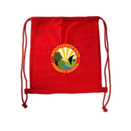 Printed Andoversford Drawstring PE Bag
