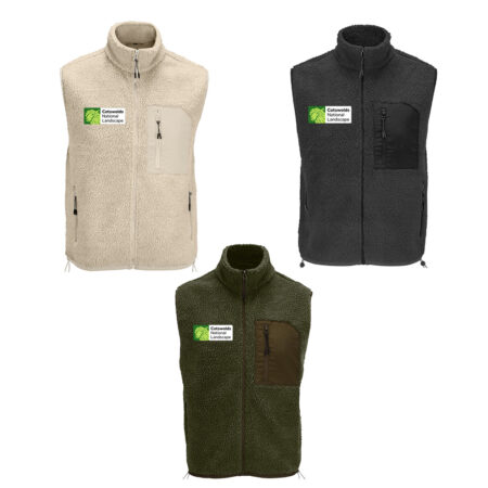 Cotswolds National Landscape Fury Sherpa Bodywarmer - Unisex