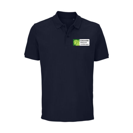 Cotswolds National Landscape Short Sleeve Polo Shirt - Unisex