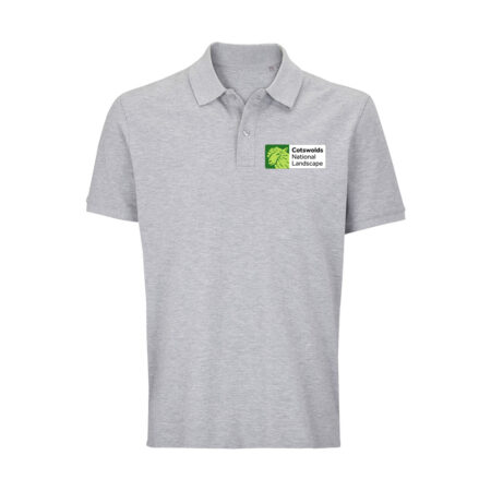 Cotswolds National Landscape Short Sleeve Polo Shirt - Unisex