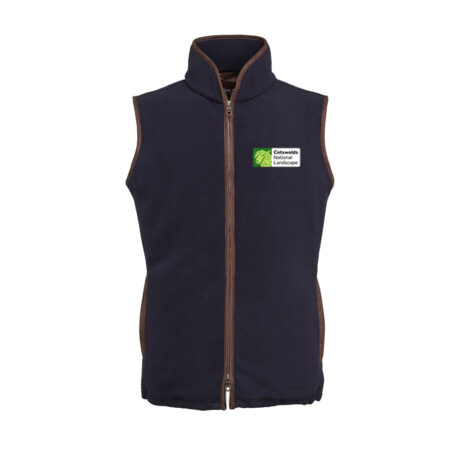 Cotswolds National Landscape Fleece Gilet - Unisex