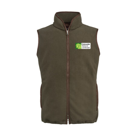 Cotswolds National Landscape Fleece Gilet - Unisex