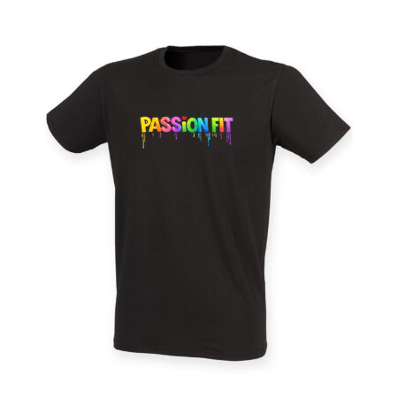Passion Fit T Shirt - Unisex - Graffiti Print