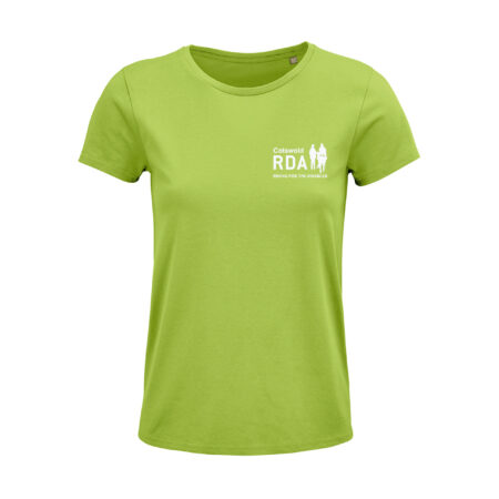 Cotswold RDA Ladies Round Neck T Shirt - Apple