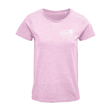 Cotswold RDA Ladies Round Neck T Shirt - Heather Pink