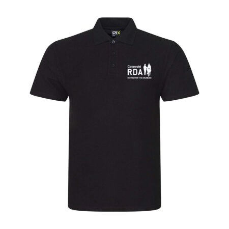 Cotswold RDA Unisex Polo Shirt - Black