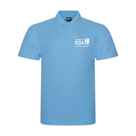 Cotswold RDA Unisex Polo Shirt - Sky