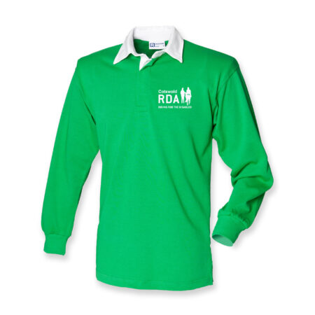 Cotswold RDA Rugby Shirt - Bright Green