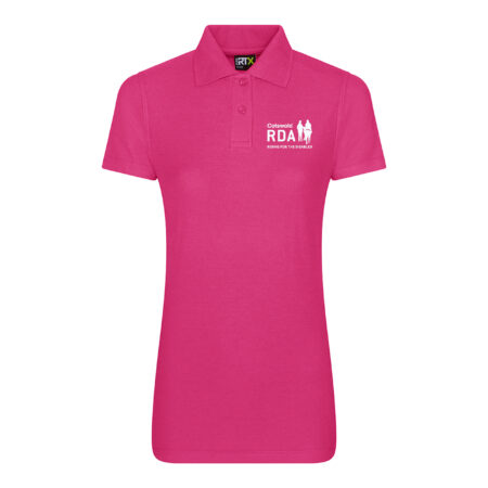Cotswold RDA Ladies Polo Shirt - Fuchsia