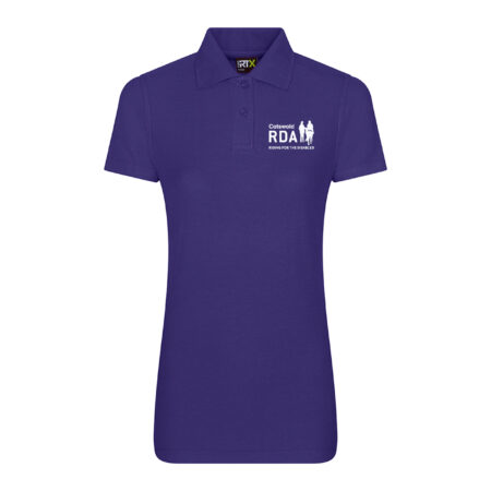 Cotswold RDA Ladies Polo Shirt - Purple