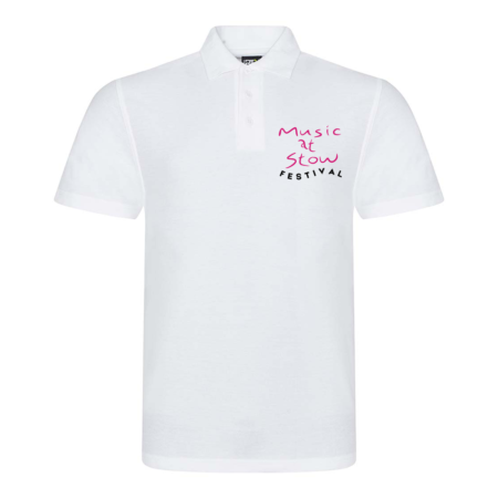 Music at Stow Polo Shirt - White